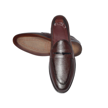 Classic Brown Penny Loafers-311