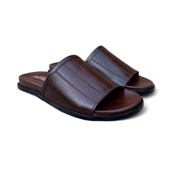 Handmade Brown Lining Chappal - 604