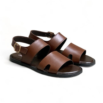 Handmade Brown-Strap Sandal - 204